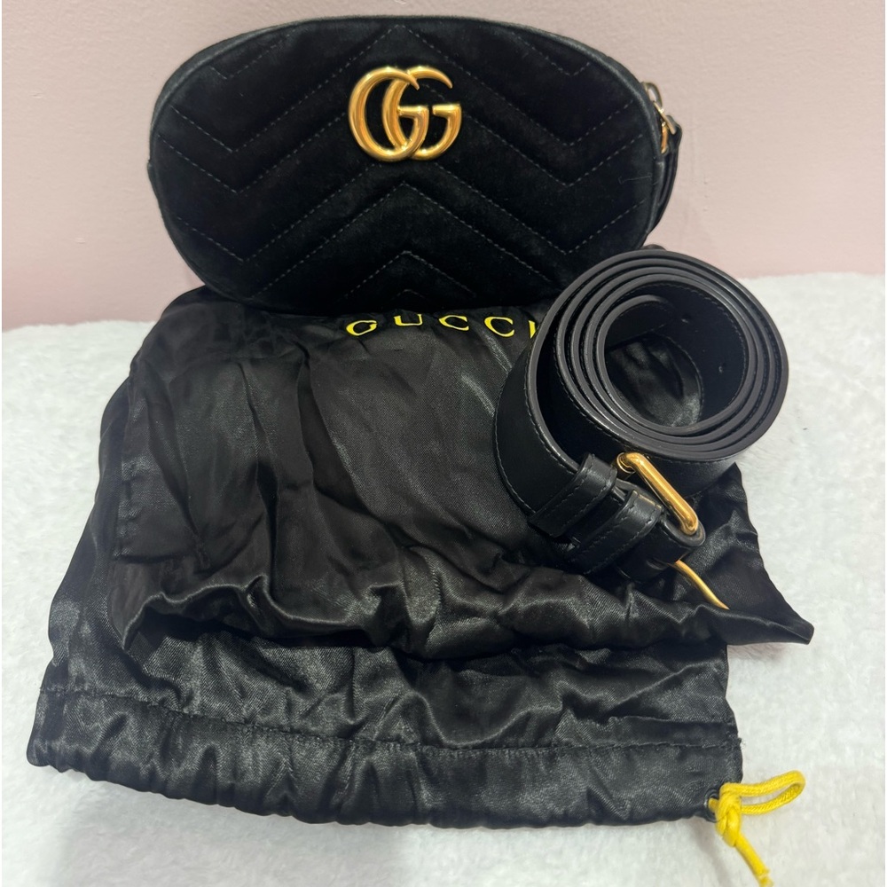 Gucci Ophidia Suede Bag